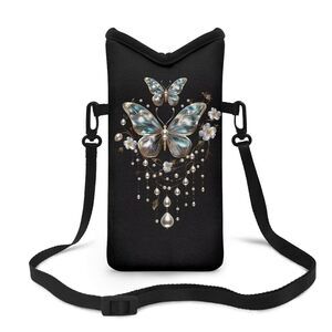 9211 Small Cell Phone Crossbody Bag Waterproof Neoprene Phone Bag Purse